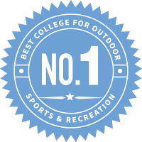 Number 1 University for Outdoor Sports & Recreation