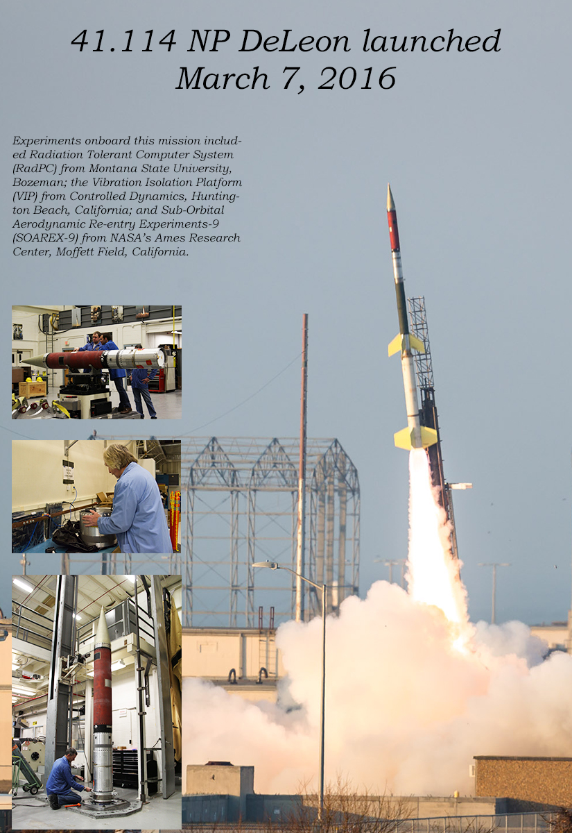 Sounding Rocket Testing - WFF Mission