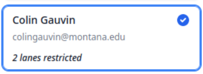 select user