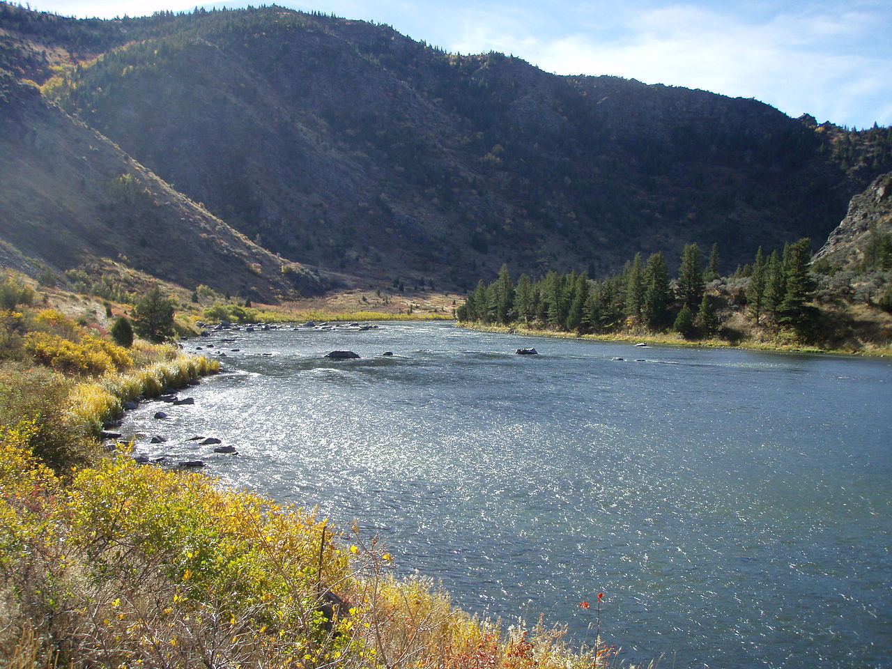 Madison River near Bear Trap