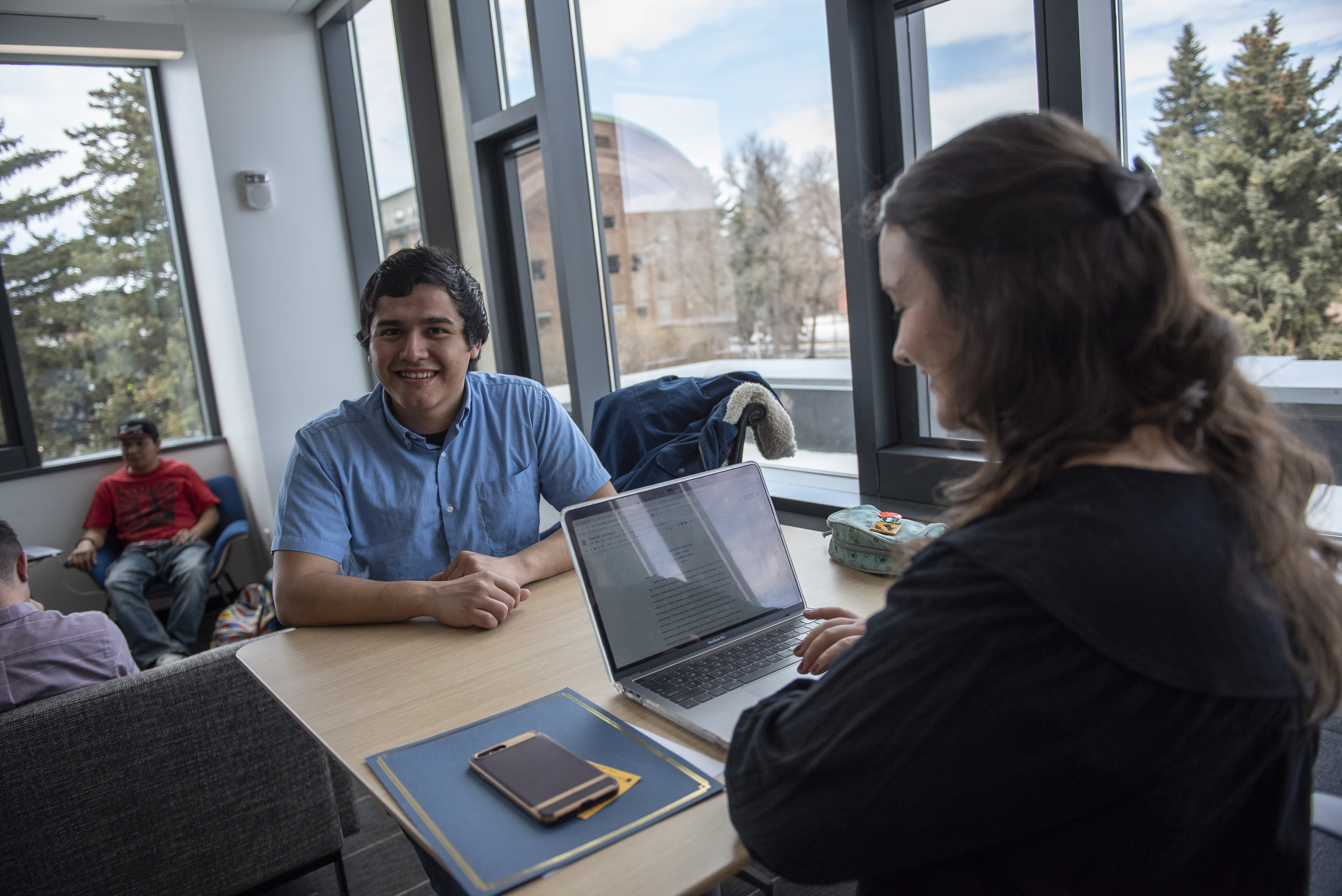 Students Studying