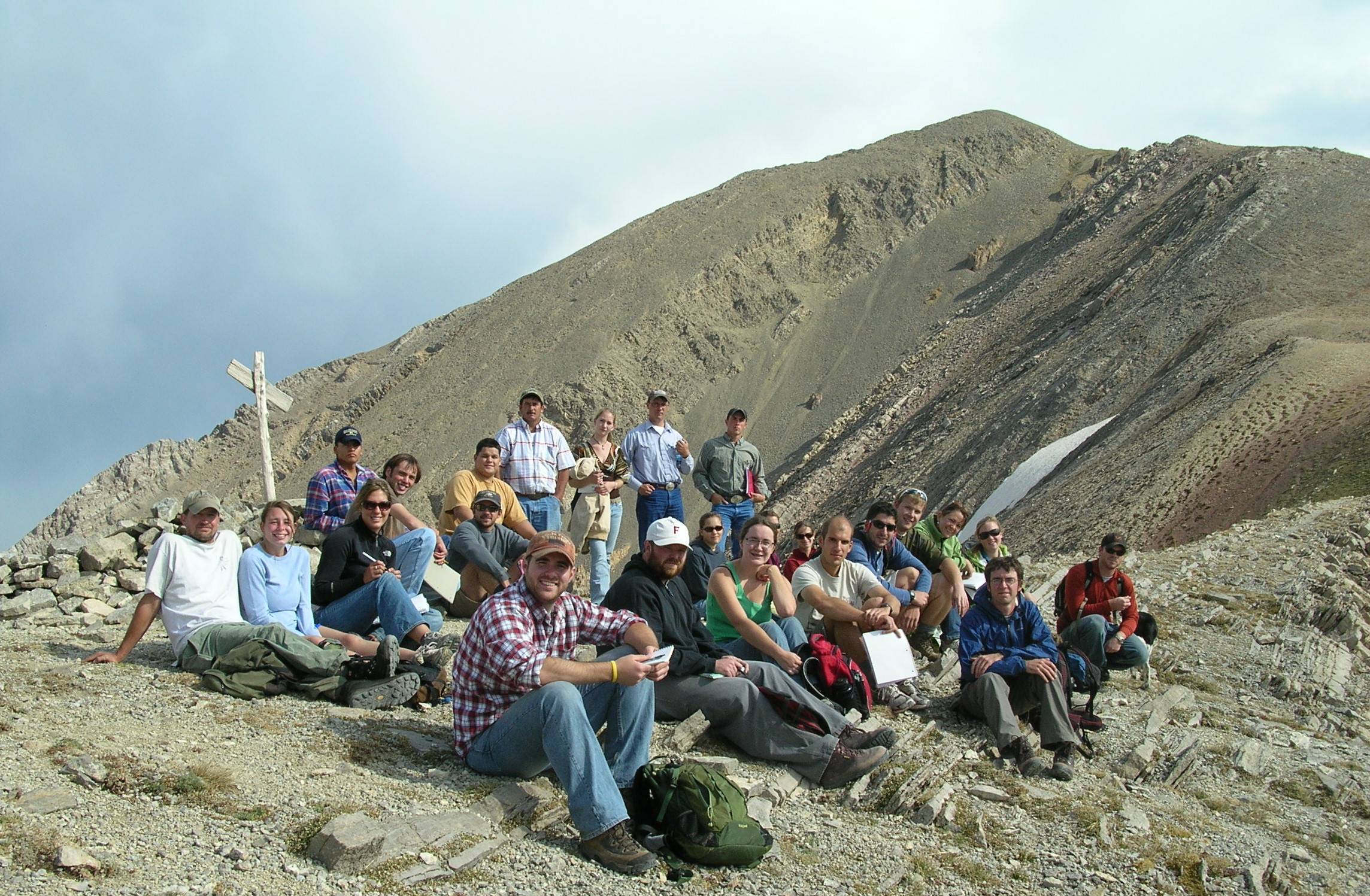 Students in the field