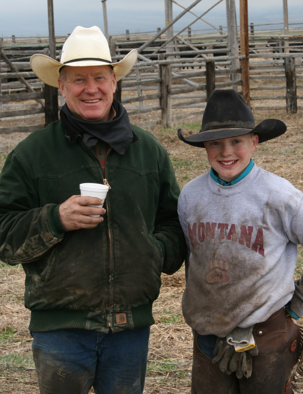 Farmer and Grandchild