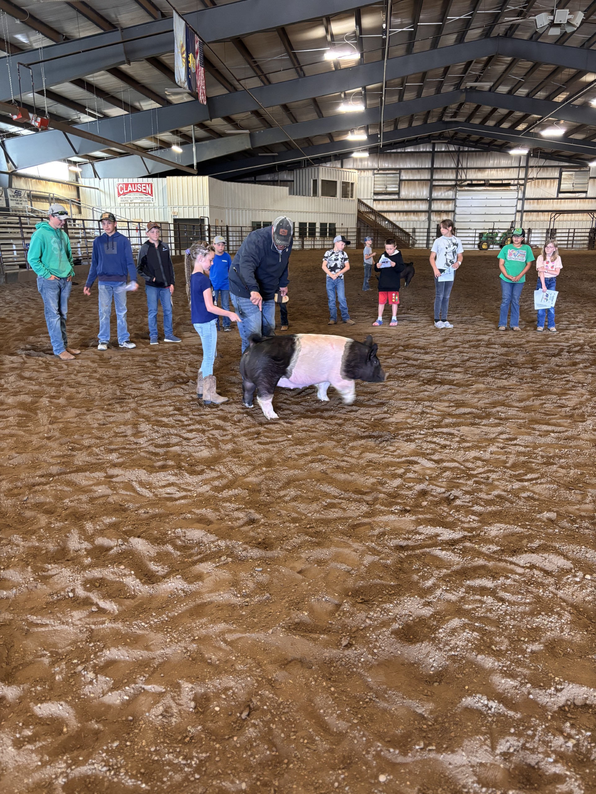 Swine Showmanship Clinic 