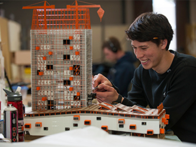 Honors College architecture project.