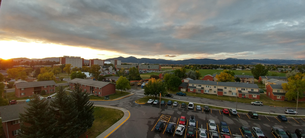 Family and Graduate Housing Arial Photo