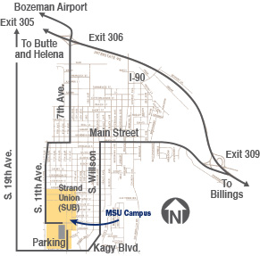 Click to see maps, directions and parking in Bozeman