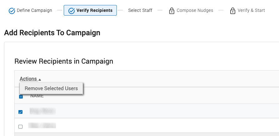 add recipients window