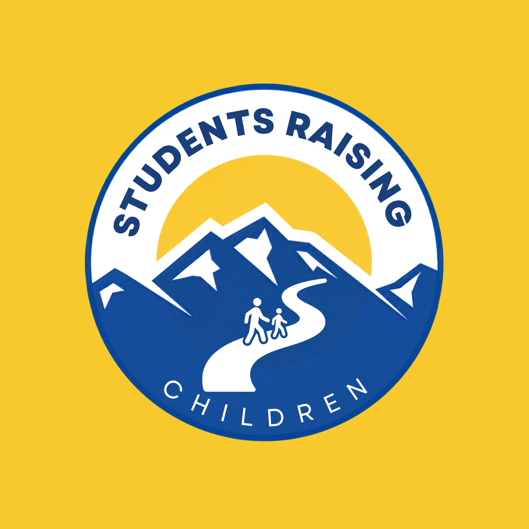 Icon of parent and child walking on path