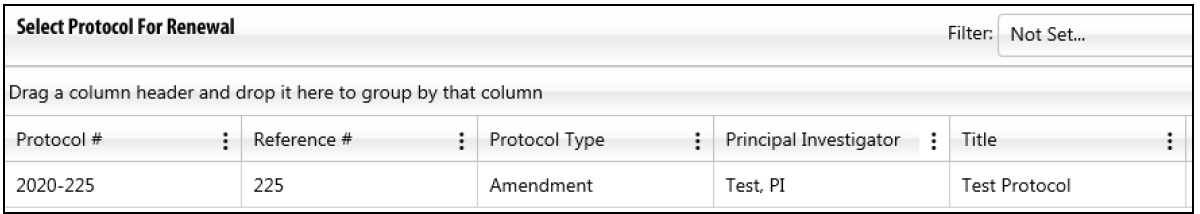 select protocol