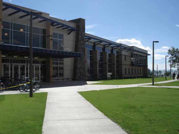 Front view of the Marga Hosaeus Fitness Center