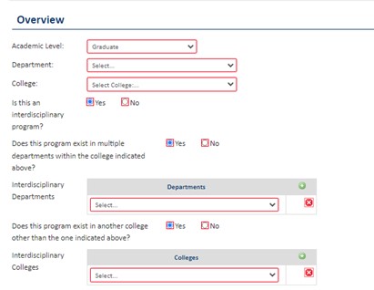 Overview Programs