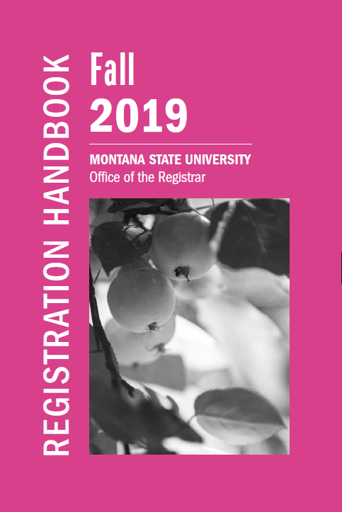 Fall 2019 Registration Handbook