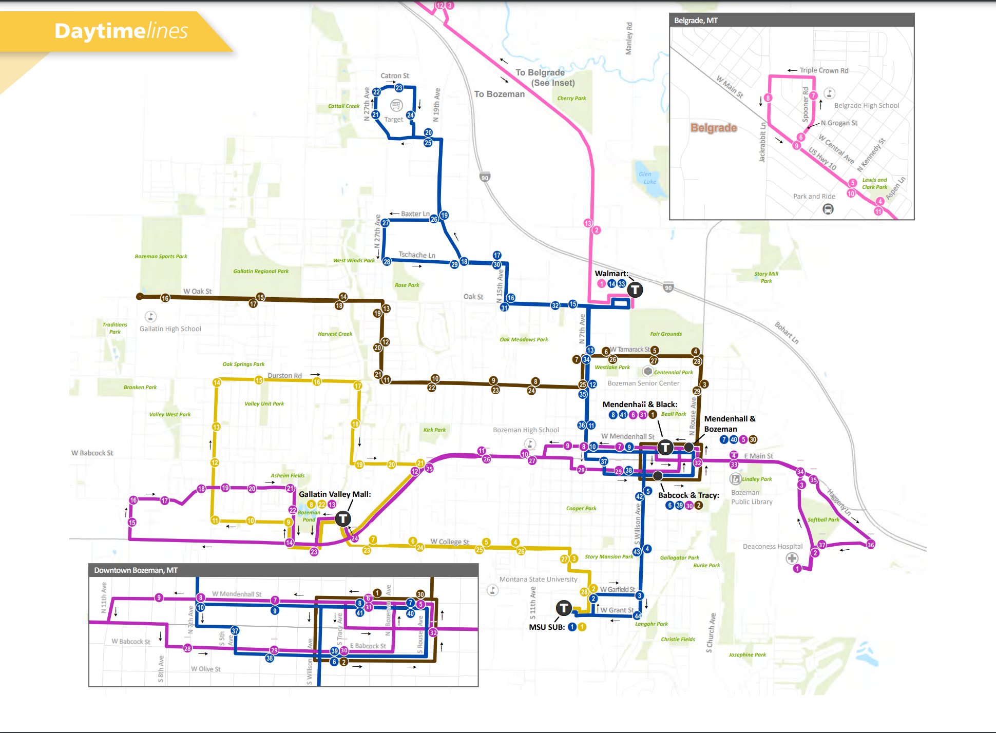 Streamline Daytime Map