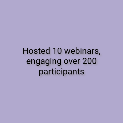 webinars statistic