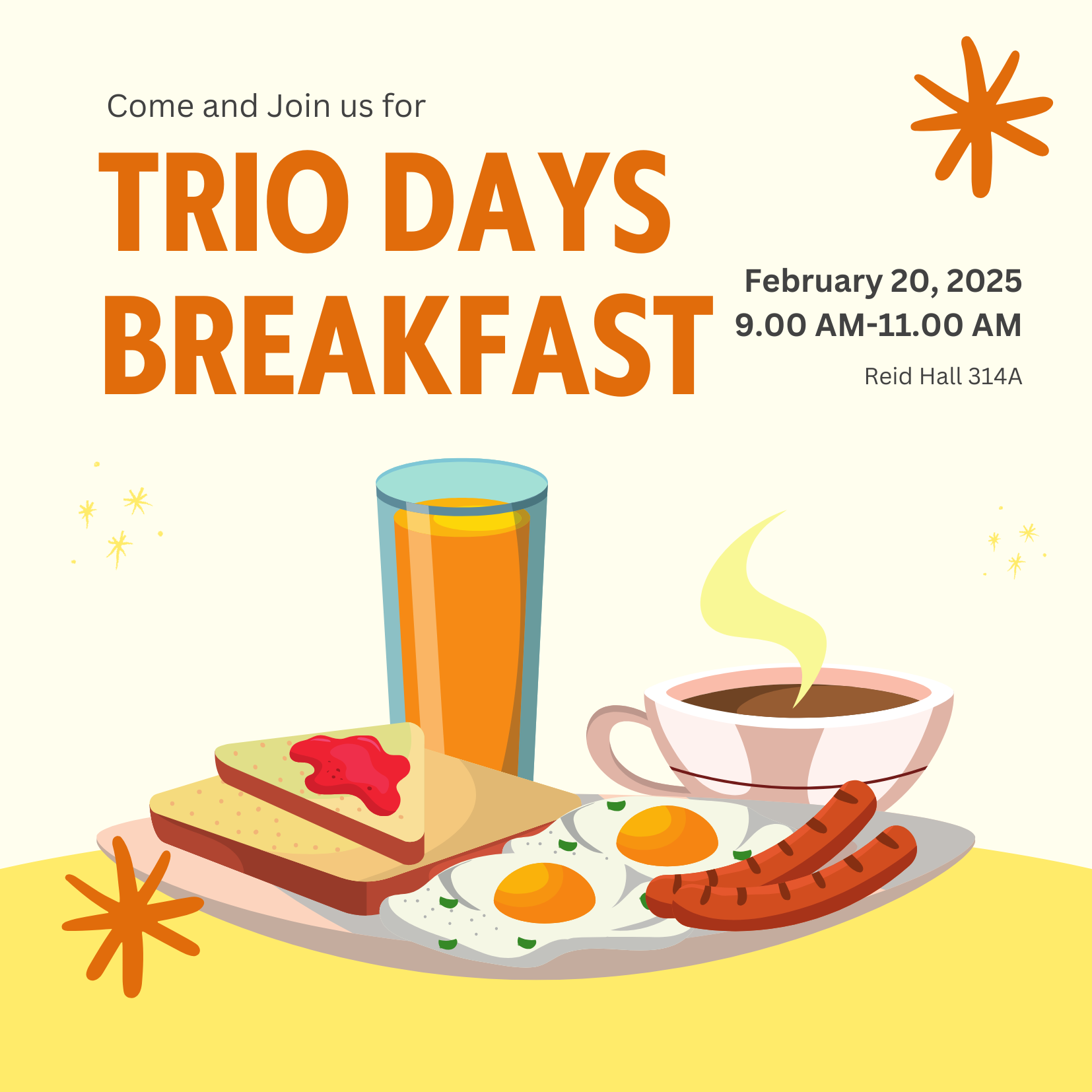 TRIO Breakfast