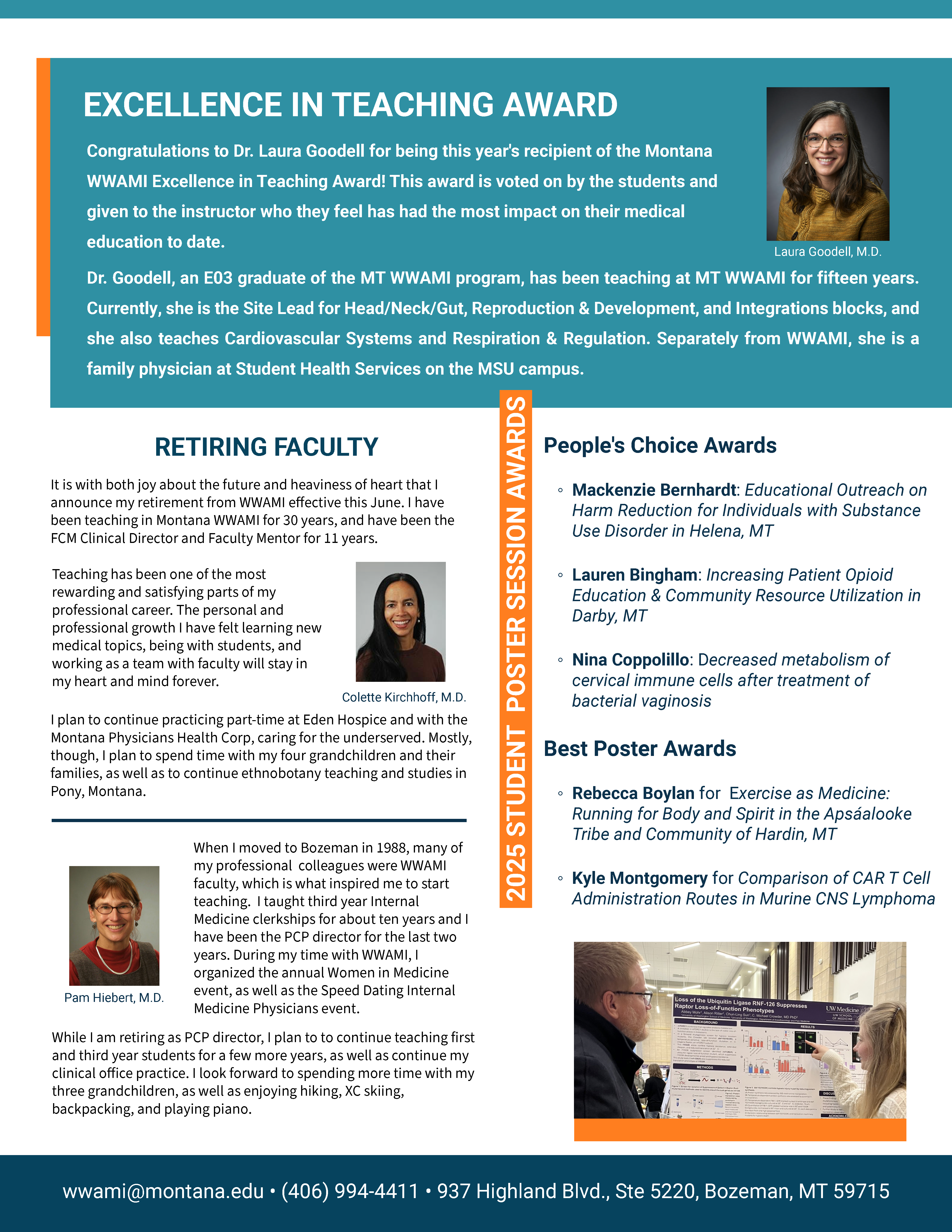 MT WWAMI Foundations Newsletter 2026 Page 2